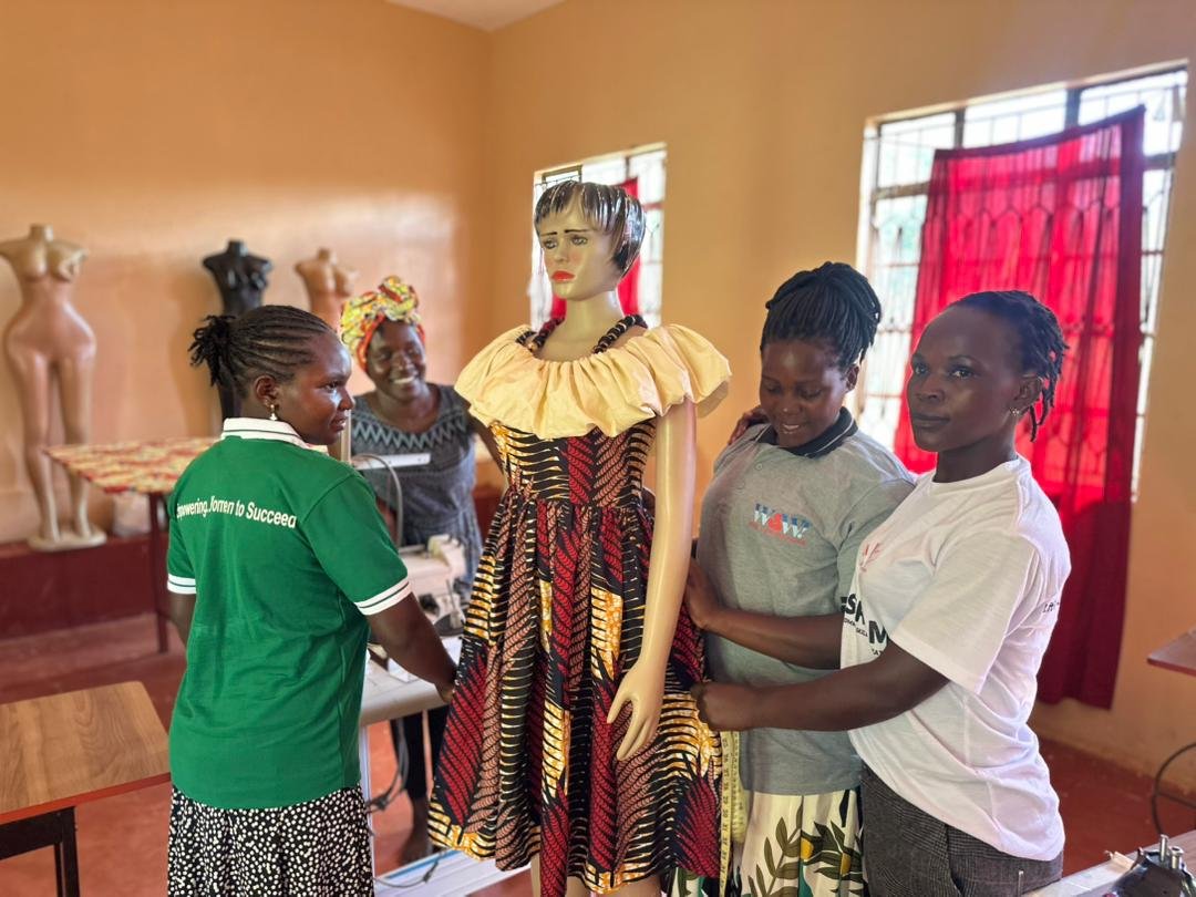 stream community skillling organization tailoring program - women skilling